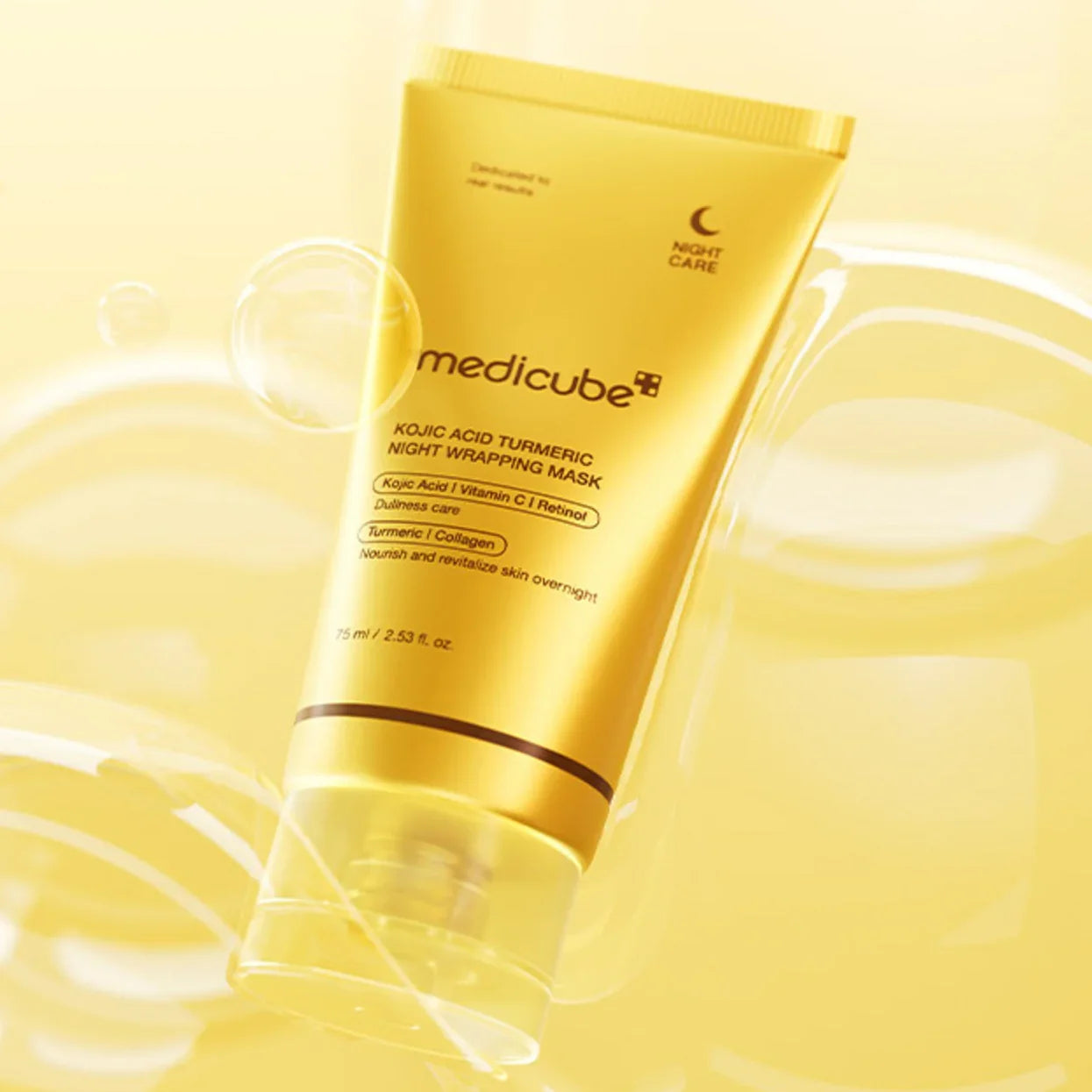 medicube Kojic Acid Kurkuma Éjszakai Fóliamaszk